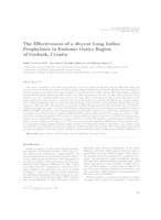 The Effectiveness of a 40-year Long Iodine Prophylaxis in Endemic Goitre Region of Grobnik, Croatia