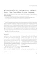 Treatment of Infected Tibial Nonunion with Bone Defect Using Central Bone Grafting Technique