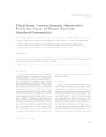 Tibial Stress Fracture Simulate Osteomyelitic Foci in the Course of Chronic Recurrent Multifocal Osteomyelitis