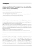 Diagnostic accuracy of heart fatty acid binding protein (H-FABP) and glycogen phosphorylase isoenzyme BB (GPBB) in diagnosis of acute myocardial infarction in patients with acute coronary syndrome