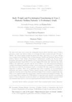 Body Weight and Psychological Functioning in Type 2 Diabetes Mellitus Patients: A Preliminary Study