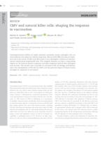 CMV and natural killer cells: shaping the response to vaccination