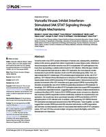 Varicella Viruses Inhibit Interferon-Stimulated JAK-STAT Signaling through Multiple Mechanisms