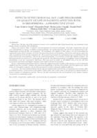 EFFECTS OF PSYCHOSOCIAL DAY CARE PROGRAMME ON QUALITY OF LIFE IN PATIENTS AFFECTED WITH SCHIZOPHRENIA – A PROSPECTIVE STUDY