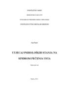 Utjecaj psiholoških stanja na sindrom pečenja usta

