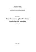 Oralni lihen planus – galvanski potencijal između dentalnih materijala

