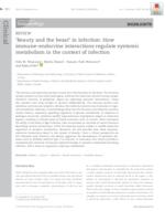 ‘Beauty and the beast’ in infection: How immune–endocrine interactions regulate systemic metabolism in the context of infection