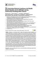 The Association between Loneliness and Health Related Quality of Life (HR-QoL) among Community-Dwelling Older Citizens