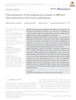 The involvement of the progesterone receptor in PIBF and Gal‐1 expression in the mouse endometrium