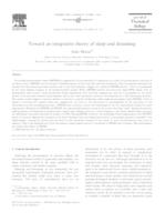 Toward an integrative theory of sleep and dreaming