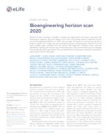 Bioengineering horizon scan 2020