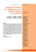 Comparison of Virulence
 of L. longbeachae to other
 Legionella Strains in
 an Animal Model