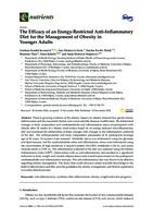 The Efficacy of an Energy-Restricted Anti-Inflammatory Diet for the Management of Obesity in Younger Adults