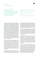 Does the CCR5-Δ32 mutation explain the variable coronavirus-2019 pandemic statistics in Europe?