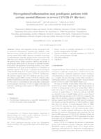 Dysregulated inflammation may predispose patients with serious mental illnesses to severe COVID‑19 (Review)