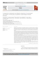 A prospective randomised non-blinded comparison 
of conventional and Dorgan's crossed pins for 
paediatric supracondylar humeral fractures