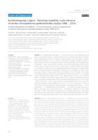 Cardiomyopathies in children – Current opinions and our experiences Croatian retrospective epidemiological study 1988-2016