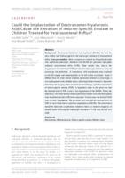 Could the Implantation of 
Dextranomer/Hyaluronic Acid Cause the Elevation 
of Neuron-Specific Enolase in Children Treated 
for Vesicoureteral Reflux?