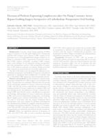 Decrease of Perforin Expressing Lymphocytes after On-Pump Coronary Artery Bypass Grafting Surgery Irrespective of Carbohydrate Preoperative Oral Feeding