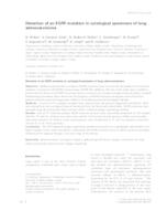 Detection of an EGFR mutations in cytological specimens of lung adenocarcinoma