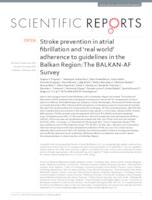 Stroke prevention in atrial fibrillation and ‘real world’ adherence to guidelines in the Balkan Region: The BALKAN-AF Survey