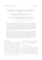 The coating of a NiTi alloy has a greater impact on the mechanical properties than the acidity of saliva