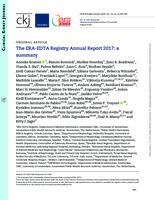 The ERA-EDTA Registry Annual Report 2017: a summary