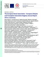 The European Renal Association – European Dialysis and Transplant Association Registry Annual Report 2014: a summary