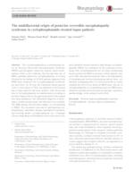 The multifactorial origin of posterior reversible encephalopathy syndrome in cyclophosphamide-treated lupus patients