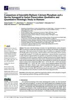 Comparison of Injectable Biphasic Calcium Phosphate and a Bovine Xenograft in Socket Preservation: Qualitative and Quantitative Histologic Study in Humans