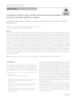 Comparison of apical irrigant solution 
extrusion among conventional and laser-
activated endodontic irrigation