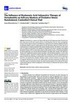 The Influence of Hyaluronic Acid Adjunctive Therapy of Periodontitis on Salivary Markers of Oxidative Stress: Randomized, Controlled Clinical Trial