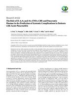 The Role of IL-6, 8, and 10, sTNFr, CRP, and Pancreatic Elastase in the Prediction of Systemic Complications in Patients with Acute Pancreatitis