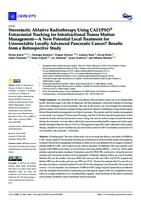 Stereotactic Ablative Radiotherapy Using CALYPSO® Extracranial Tracking for Intrafractional Tumor Motion Management—A New Potential Local Treatment for Unresectable Locally Advanced Pancreatic Cancer? Results from a Retrospective Study