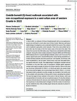                     
                    (Q‐fever) outbreak associated with non‐occupational exposure in a semi‐urban area of western Croatia in 2022
                  