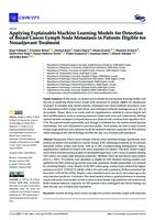 Applying Explainable Machine Learning Models for Detection of Breast Cancer Lymph Node Metastasis in Patients Eligible for Neoadjuvant Treatment