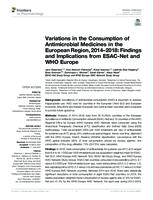 Variations in the Consumption of Antimicrobial Medicines in the European Region, 2014-2018: Findings and Implications from ESAC-Net and WHO Europe