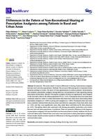 Differences in the Pattern of Non-Recreational Sharing of Prescription Analgesics among Patients in Rural and Urban Areas