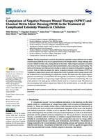 Comparison of Negative Pressure Wound Therapy (NPWT) and Classical Wet to Moist Dressing (WtM) in the Treatment of Complicated Extremity Wounds in Children