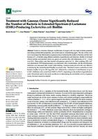 Treatment with Gaseous Ozone Significantly Reduced the Number of Bacteria in Extended-Spectrum-β-Lactamase (ESBL)-Producing Escherichia coli Biofilm