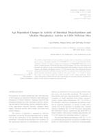 Age Dependent Changes in Activity of Intestinal Disaccharidases and Alkaline Phosphatase Activity in CD26 Deficient Mice