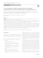 A new nomogram to predict oncological outcome in laryngeal and hypopharyngeal carcinoma patients after laryngopharyngectomy