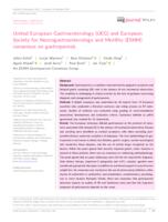 United European Gastroenterology (UEG) and European Society for Neurogastroenterology and Motility (ESNM) consensus on gastroparesis