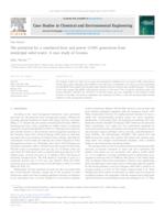 The potential for a combined heat and power (CHP) generation from municipal solid waste: A case study of Croatia