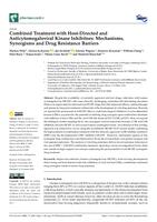 Combined Treatment with Host-Directed and Anticytomegaloviral Kinase Inhibitors: Mechanisms, Synergisms and Drug Resistance Barriers