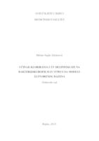 UČINAK KLORIRANJA I UV DEZINFEKCIJE NA
 BAKTERIJSKI BIOFILM IN VITRO I NA MODELU 
 ZATVORENOG BAZENA