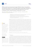 Chemically Functionalized Single-Walled Carbon Nanotubes Prevent the Reduction in Plasmalemmal Glutamate Transporter EAAT1 Expression in, and Increase the Release of Selected Cytokines from, Stretch-Injured Astrocytes in Vitro