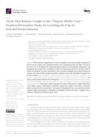 Those That Remain Caught in the “Organic Matter Trap”: Sorption/Desorption Study for Levelling the Fate of Selected Neonicotinoids