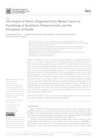 The Impact of Newly Diagnosed Early Breast Cancer on Psychological Resilience, Distress Levels, and the Perception of Health