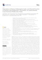 Association of Dietary Inflammatory Index and Thyroid Function in Patients with Hashimoto’s Thyroiditis: An Observational Cross–Sectional Multicenter Study